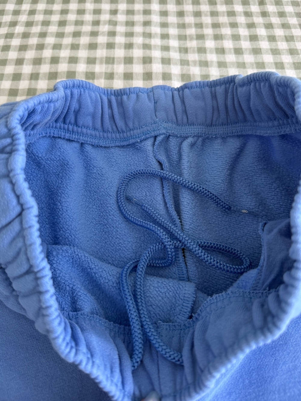 Alo Accolade Sweatpants Joggers- Crystal Clear Blue - Picture 6 of 7